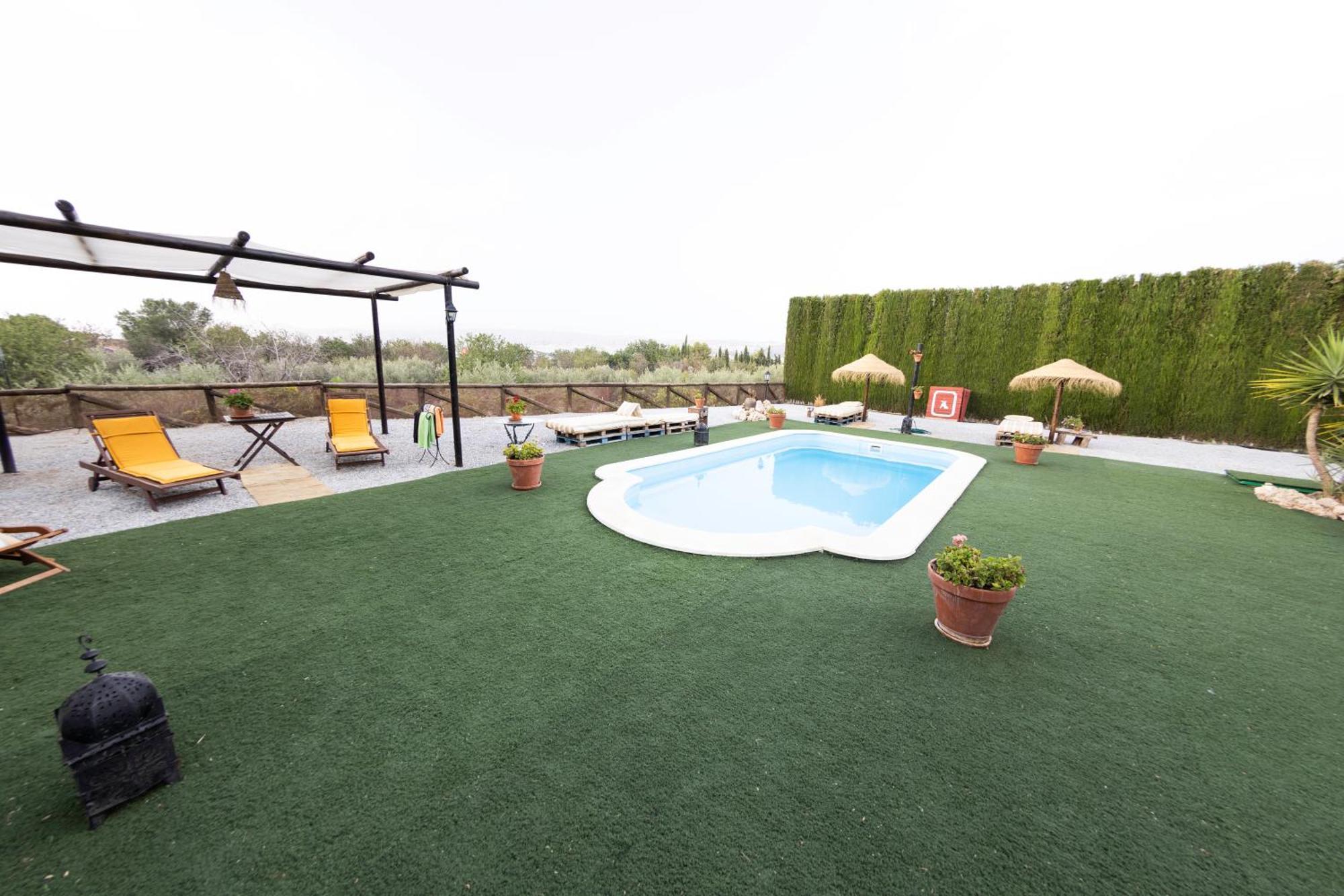 La Cuadra, Finca A Los Pies De Sierra Nevada, A 10 Minutos Del Centro, Piscina, Jardin, Barbacoa La Zubia  Bagian luar foto